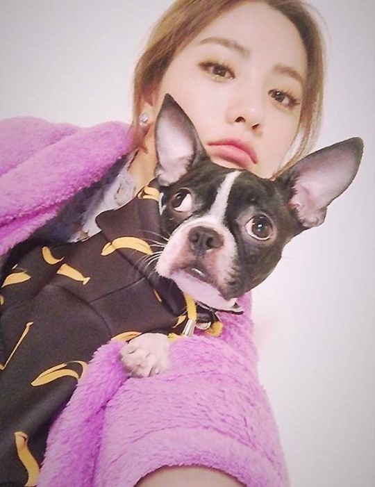 나나, 반려견과 함께한 일상 "내 사랑"