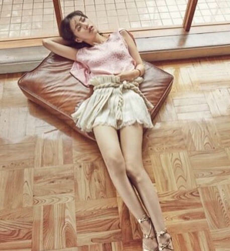 임지연 대박, ‘그냥 누워 있을 뿐인데…눈에 뗄 수 없게 만드는 뽀얀 라인’