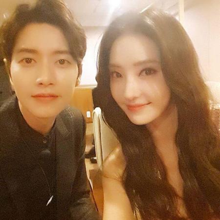 박해진, 한채영과 투샷...'인형 비주얼'
