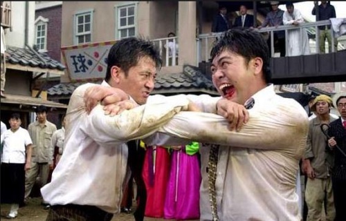 배우학교 이원종, 박준규와 살벌한 격투신 보니