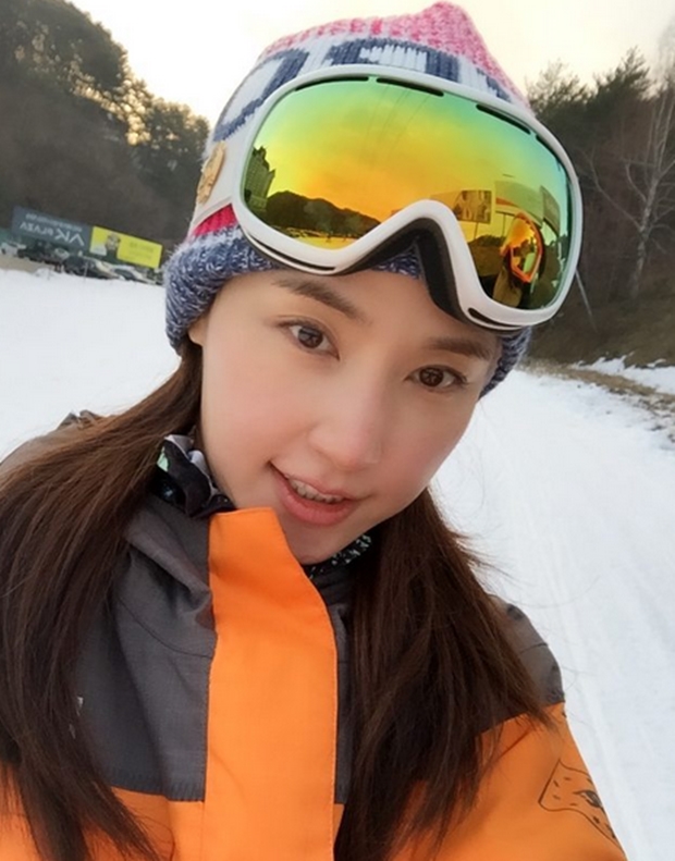 이상엽 연인 공현주, 스키장 여신 자태 "못 타도 신남"
