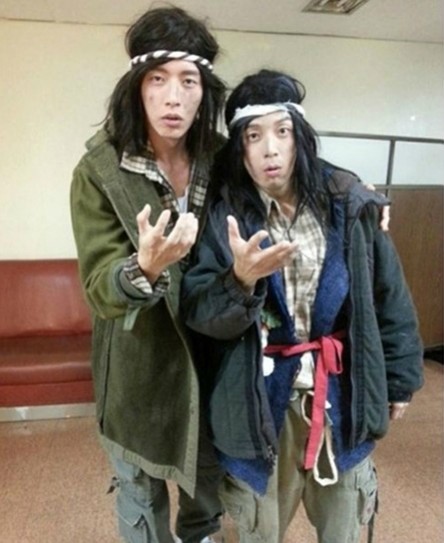 님과함께2 허경환, 박해진과 함께 꽃거지 분장 모습 보니