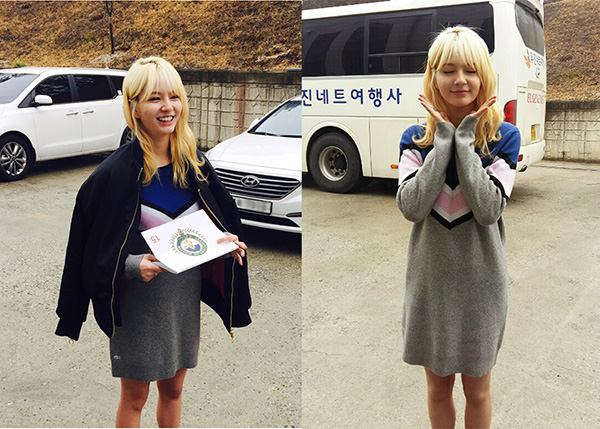 ‘무림학교’ 샤넌, 촬영 대기 중 찰칵 ‘꽃보다 샤넌’