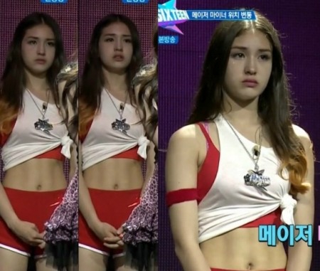 프로듀스101 전소미, 하드탑 의상 사이로 남자도 울고 갈 굴곡진 복근