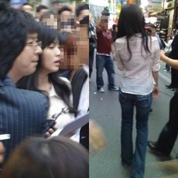 태양의 후예 송혜교 김지원, 속살이 훤히 비치는 셔츠에…몸매가 확 드러난 블루진 뒤태