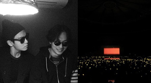 이동휘 탑, 무슨 사이길래... 콘서트 인증샷 공개