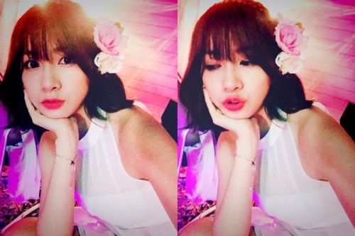 에이핑크 오하영, 귀요미 변신 "보고싶다 판다들"