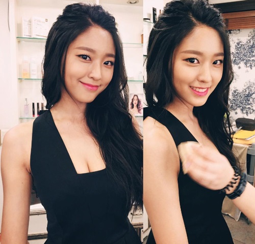 설현, 블랙 드레스로 고혹적 섹시미 발산 '시선 집중'