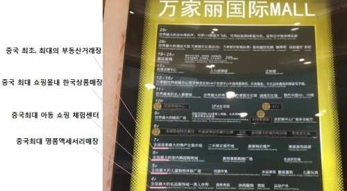 中 창사 완자리몰에 한국관 들어선다