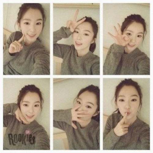 레드벨벳 아이린, 태연 닮은꼴 등극 '청순 그 자체'