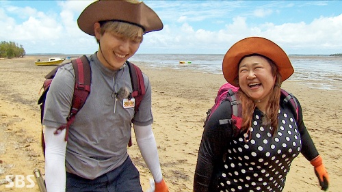 '정글의 법칙' 산들-홍윤화 정글 케미 폭발!