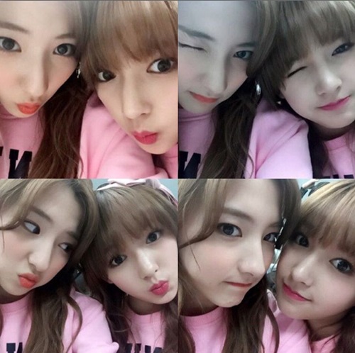 우주소녀 성소, 은서와 상큼 미모 대결 "알콩달콩"
