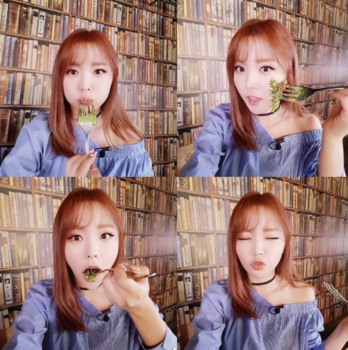 홍진영, 깜찍 4종 셀카 "귀여워~"