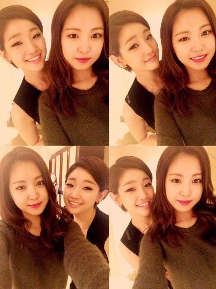 박소담 손나은, 상큼 미모 대결 "하원 혜지"