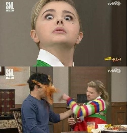클로이 모레츠, 김태진에 "김치 따귀 때려야겠다"...왜?