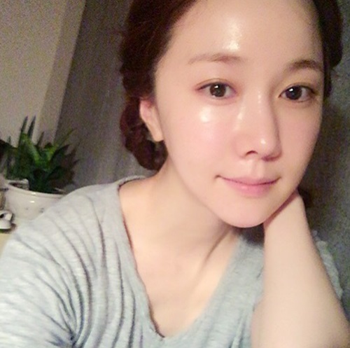 김민서, 완벽 민낯 공개 '반짝반짝 꿀피부'