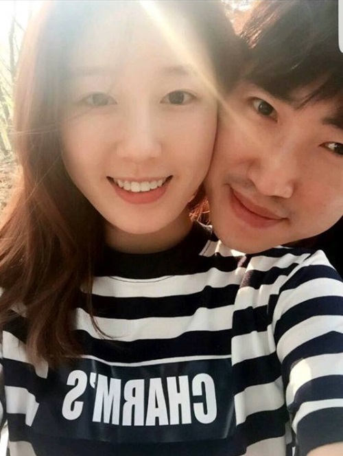 장동민 나비, 애정 가득 셀카 "우리 봄을 즐겨요"