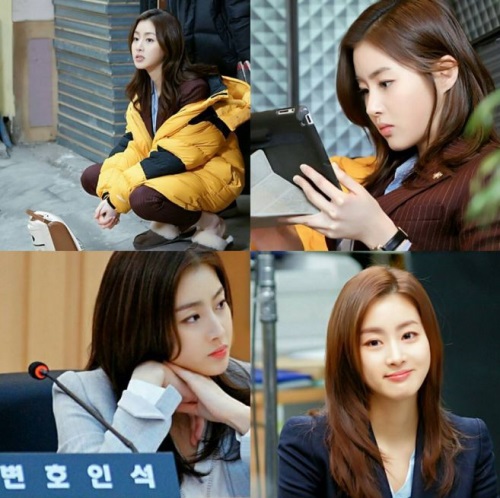 강소라, 촬영 속 돋보이는 미모 '시선강탈'