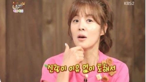 김성은, “남편이 대신 입덧 해줬다”