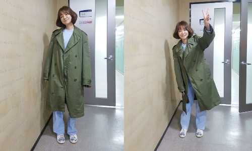 배우 신소율, 잠옷마저 패션으로 승화시키는 '완벽 옷걸이'