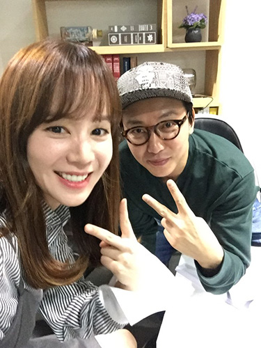 '음악의 신2' 김가은, 탁재훈과 귀요미 브이 인증샷
