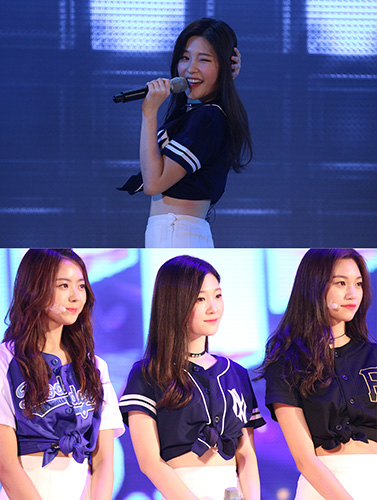 아이오아이(IOI) 정채연, 무대에서 빛나는 외모 “실물보니 더 예쁘네”