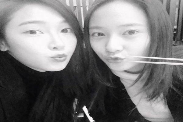 제시카-크리스탈, 입술 삐죽 애교 셀카 "정자매 드디어 상봉"