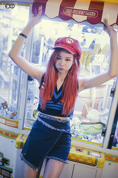 EXID 솔지, 자몽 헤어 컴백 티저 공개