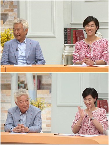 신성일, 막내딸과 방송 최초 동반 출연