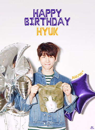 빅스 혁, 생일 축하 이미지 공개…막내다운 귀여움 폭발