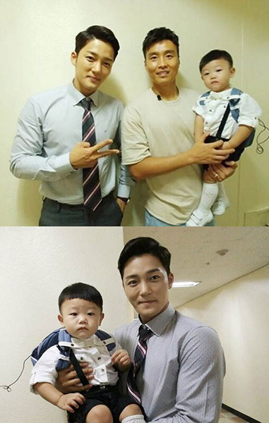 김진우, 이동국-대박이와 함께한 쓰리샷 공개
