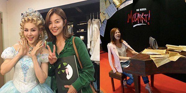 김성은, ‘뮤지컬 홀릭’ 일상 공개…‘위키드’ 아이비와 다정한 한 컷