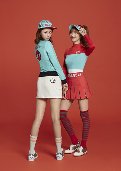 헬로비너스 나라-앨리스, 골프웨어 모델 발탁