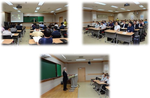 고학찬 예술의전당 사장이 법원공무원교육원에서 강의하는 모습