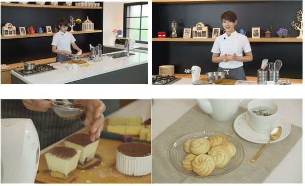 푸드TV 홈메이드 디저트 방송 화면