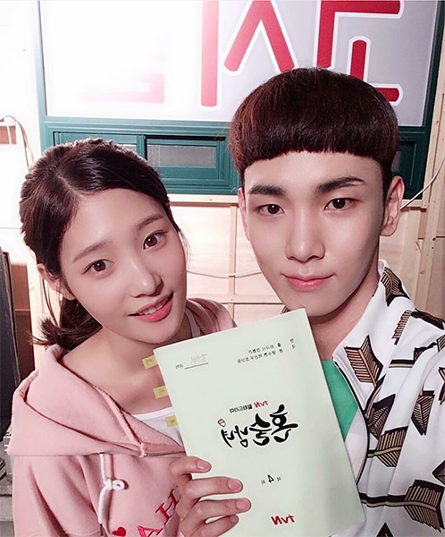 다이아 정채연, 샤이니 키와 ‘혼술남녀’ 출연 다정한 인증샷