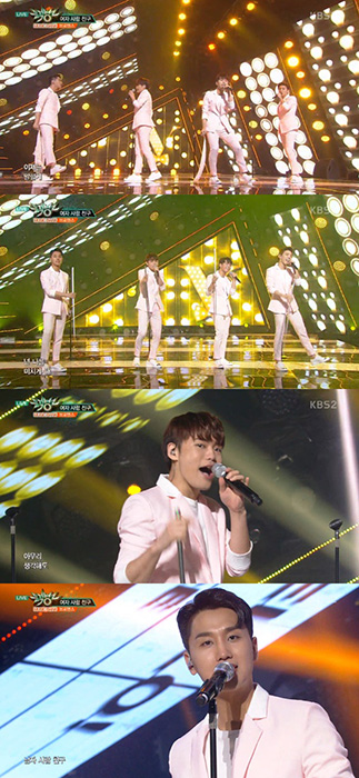 ‘뮤직뱅크’ 브로맨스, 여심 홀리는 마술 퍼포먼스