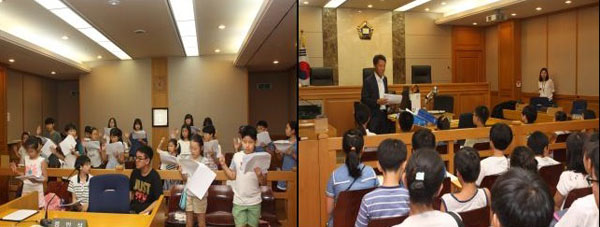 서울남부지법, 법관ㆍ법원직원 가족 초청 견학 행사