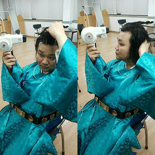 태항호, ‘구르미 그린 달빛’ 대기실 현장 공개…셀프 드라이로 소탈 매력 과시