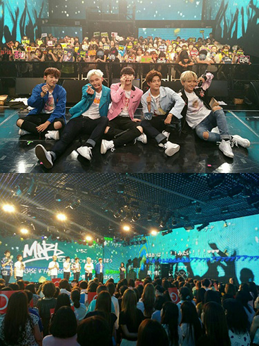 MAP6, 日 공중파 TOP10 진입 ‘성공적 데뷔’