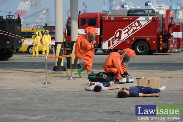 부산중부경찰서, 국제테러·북 후방테러대비 연합 대테러훈련