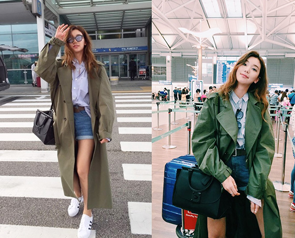 톱모델 이호정, ‘패완몸’ 스타일리시 공항 파파라치 컷 공개