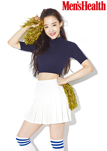 임지현, 치어리더의 정석 패션으로 깜찍 매력 발산