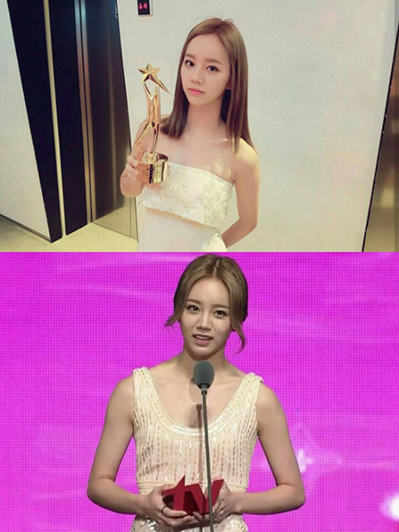 걸스데이 혜리, 신인상이어 대세배우상까지 “좋은 연기로 보답하겠다”