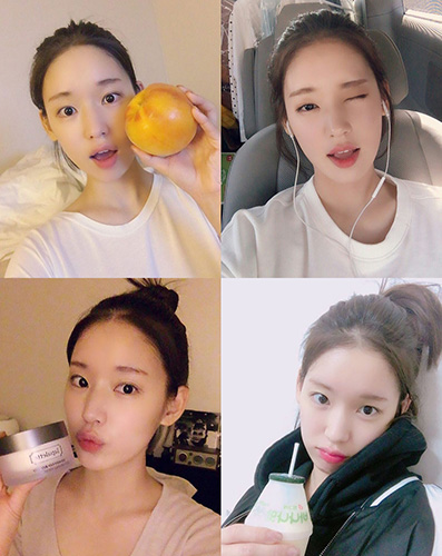 박환희, 꿀 피부 과시하며 귀여움 폭발