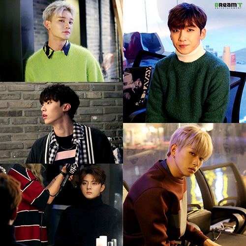 MAP6, 가을맞이 화보촬영 비하인드 사진 공개