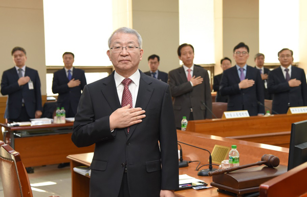 전국 법원장회의에 참석한 양승태 대법원장(사진=대법원)