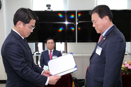 이상근 포항시의원, 법무부장관 표창