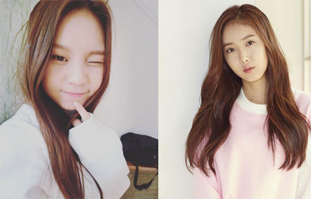 여자친구 신비 엄지, 삼촌 팬들 사르르 녹이는 애교+청순美 찰칵