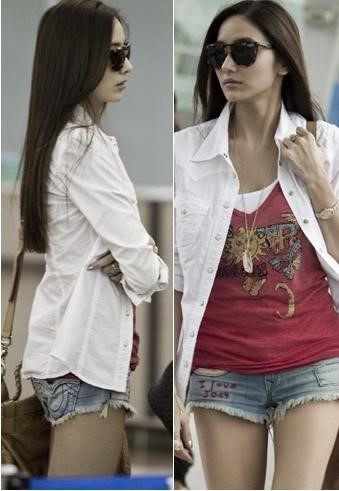 슬램덩크2 한채영, 과감한 핫팬츠에 드러난 매끈 각선미 '아찔'